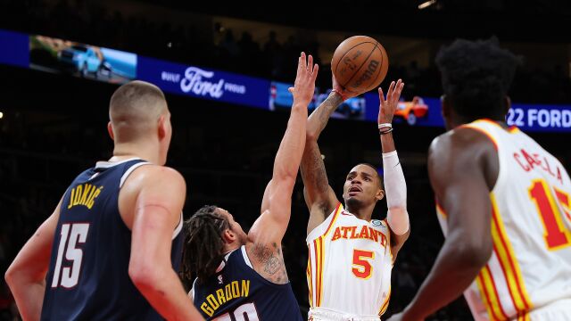 掘金109-117老鹰 特雷杨缺席默里34+8力克掘金