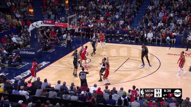 灰熊102-113鹈鹕 CJ得分赛季新高鹈鹕力克灰熊