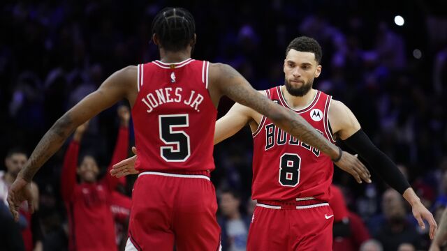 公牛109-105费城 公牛客场鏖战双加时战胜费城