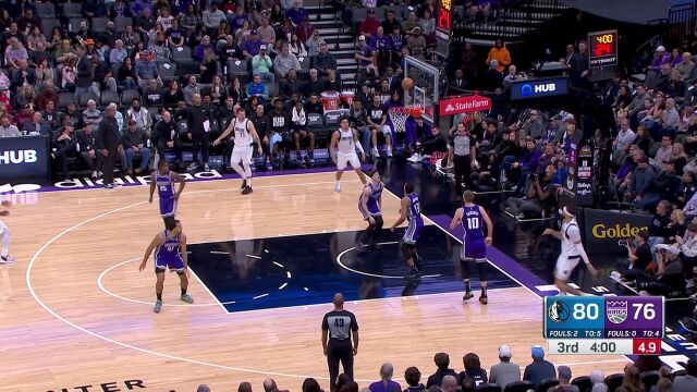 独行侠vs国王第3节中文解说回放