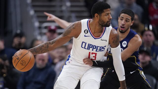 乔治vs步行者集锦 全场砍下45+9末节压哨三分难救主