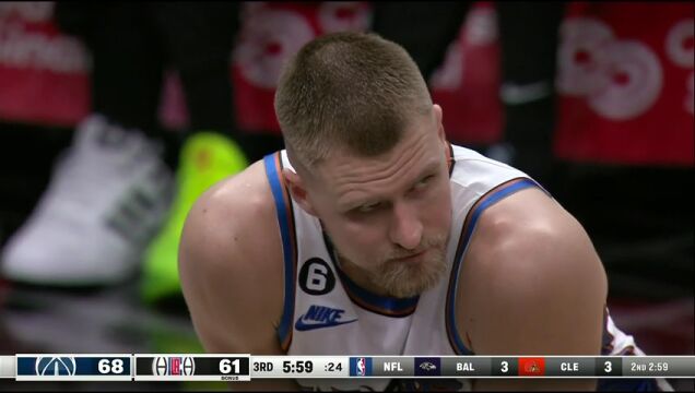 NBA常规赛：奇才vs快船第3节中文解说回放