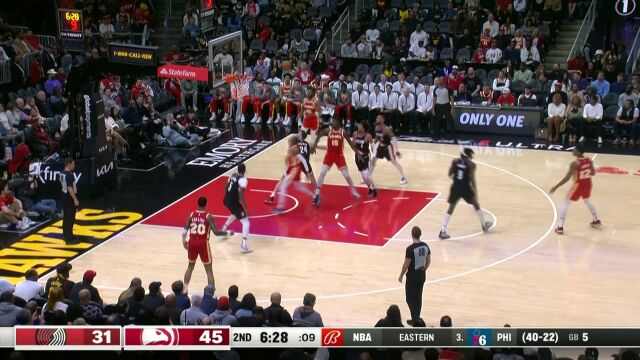 红红火火恍恍惚惚 穆雷乱军从中强起补篮命中