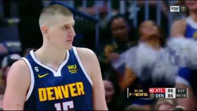 NBA常规赛：老鹰vs掘金中文解说全场回放