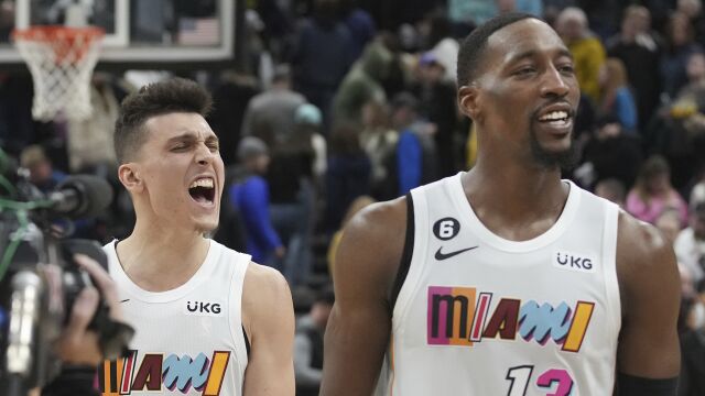 热火126-123爵士 热火三人20+希罗飞身三分献绝杀