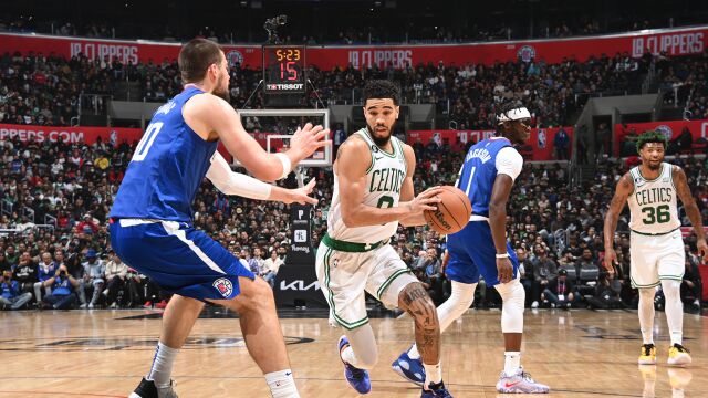 塔图姆vs快船集锦 状态不佳20+11难救主