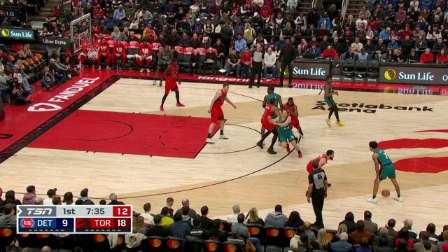 大白中锋真好用！珀尔特尔镇守篮下大帽扇飞海斯
