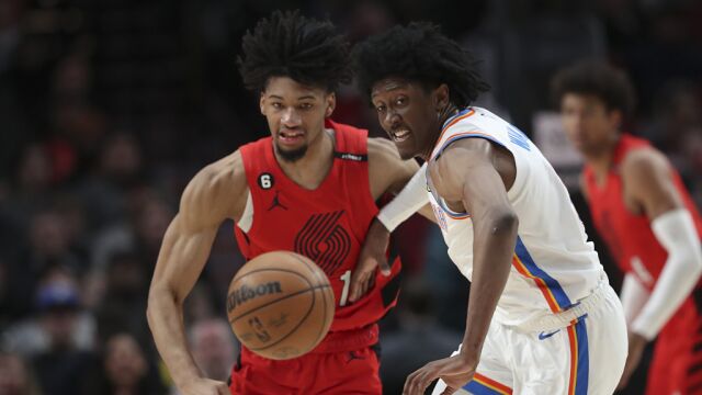 雷霆vs开拓者精华回放 雷霆卡位战险胜开拓者