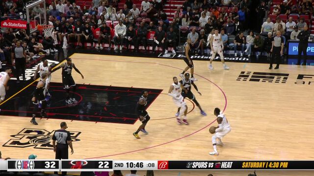 快船vs热火精华回放 巴特勒26+5关键进球击沉快船