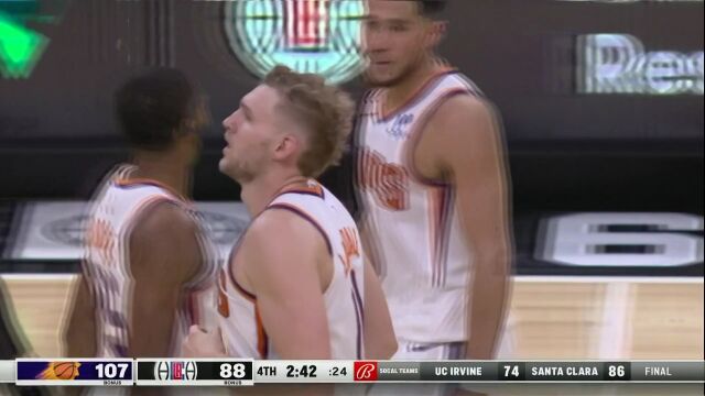 NBA常规赛：太阳vs快船英文原声全场回放