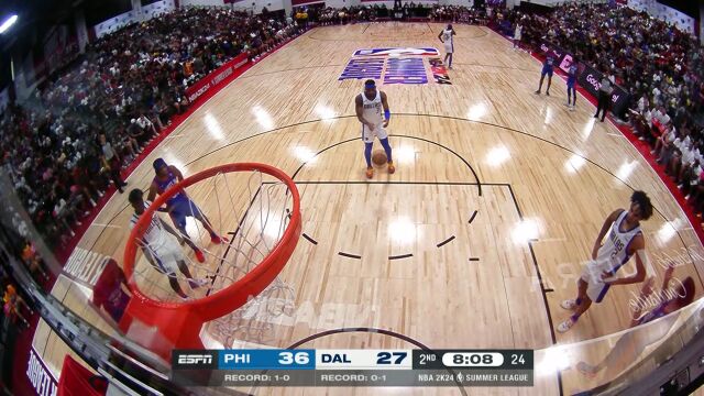 76人vs独行侠第2节中文解说回放