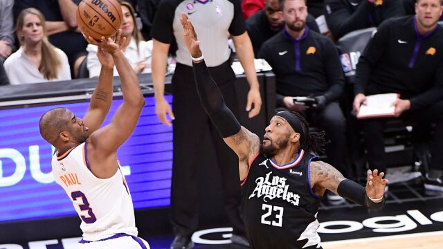 拒绝生涯无冠军！保罗高难度漂移中投奠定胜局