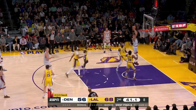 约老师默契连线 戈登飞天遁地双手灌筐