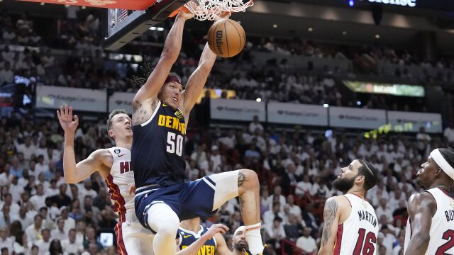 戈登vs热火集锦 全场27+7+6里突外投包揽火力值