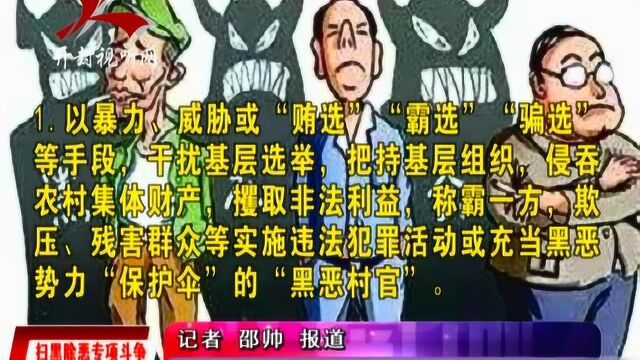 《扫黑除恶专项斗争知识解读》什么是黑恶势力