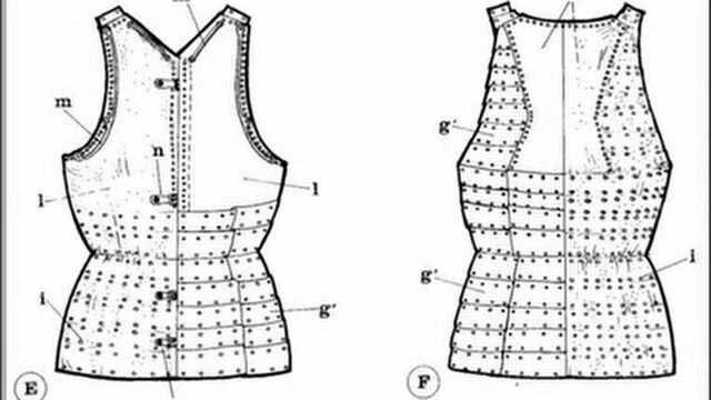 【盔甲】欧洲布面甲(板甲衣)与中国布面甲对比