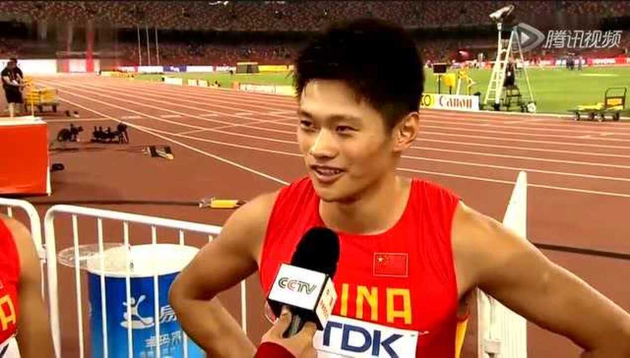 谢震业的这句话很实在团结就是力量博尔特又怎么样