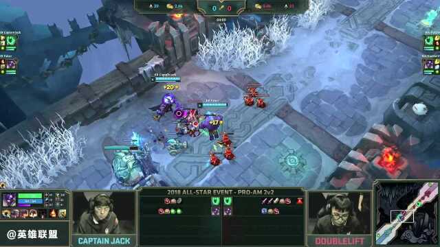 18 AllStar 2v2 Captain Faker vs DoubleBoy