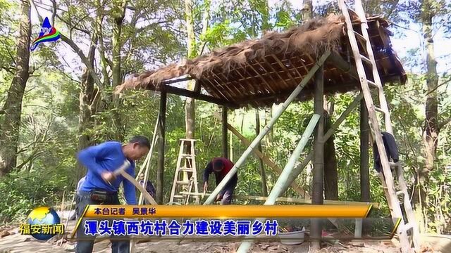 潭头镇西坑村合力建设美丽乡村