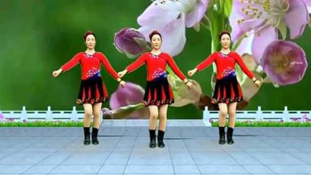 广场舞《水乡新娘》歌曲好听舞步更好看,易懂易学