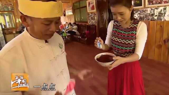 美丽乡村:当地特色美食,白旺,居然是生鸡血制作的