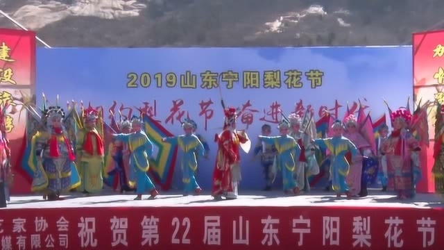 千亩梨园 万众观赏 神童山梨花会人气爆棚