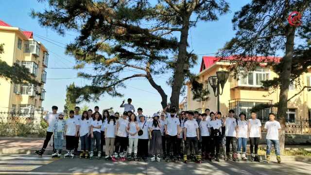 轮滑精选北戴河轮滑节南通小分队 南通职业大学FLY轮滑社制作