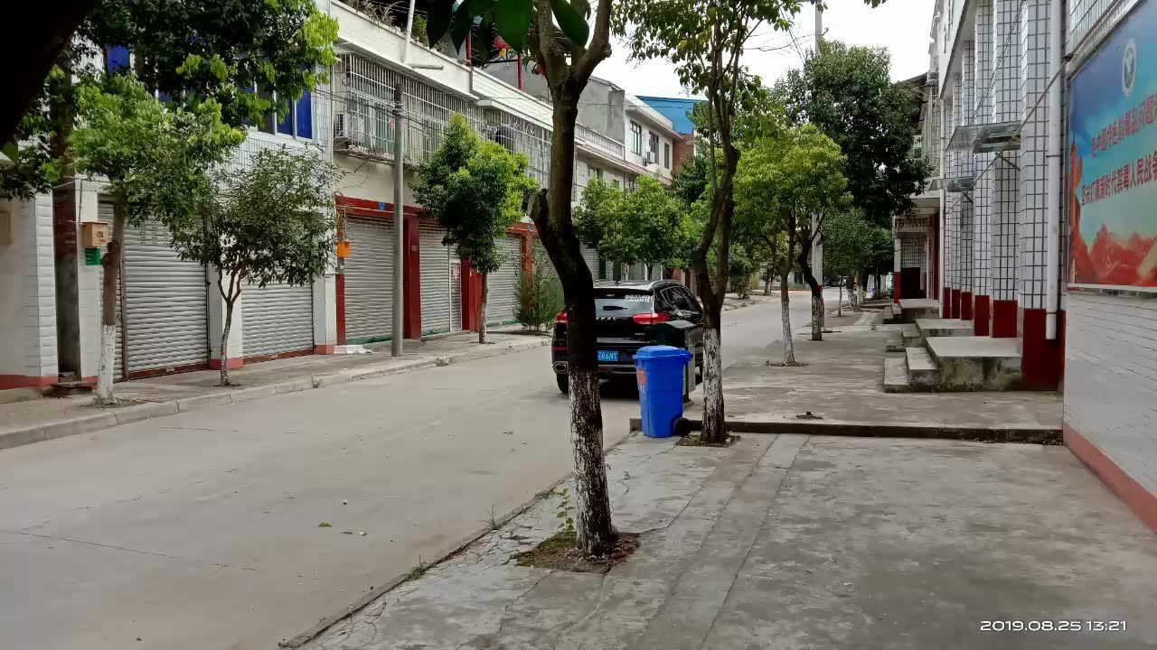 绵阳市游仙区白蝉镇街头实景拍摄摄影