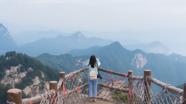 河南洛阳白云山,这里的夏季只有18度