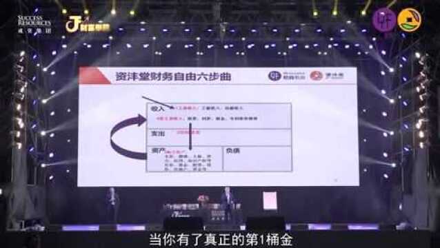 富爸爸全球峰会徐正国老师演讲——财务自由六部曲