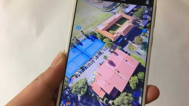 手机3D卫星地图,能看清外国的绿化、名胜景区的标志建筑