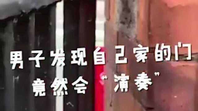 你家开门什么声音?市民各显神通,竟“奏出”歌曲旋律,这也太好玩了吧!