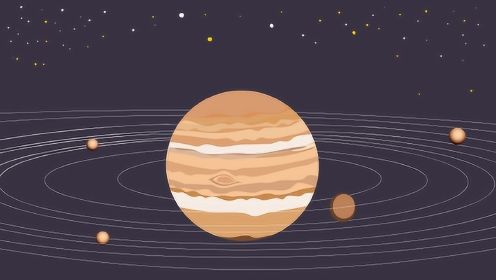 同学们，木星是太阳系里最大的行星，同时也被称为小太阳系