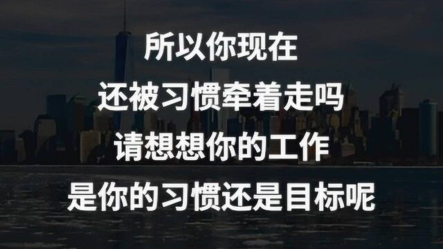 Andy安迪语录别被习惯牵着走