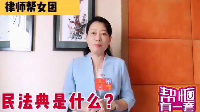 帮忙有一套:民法典是什么?