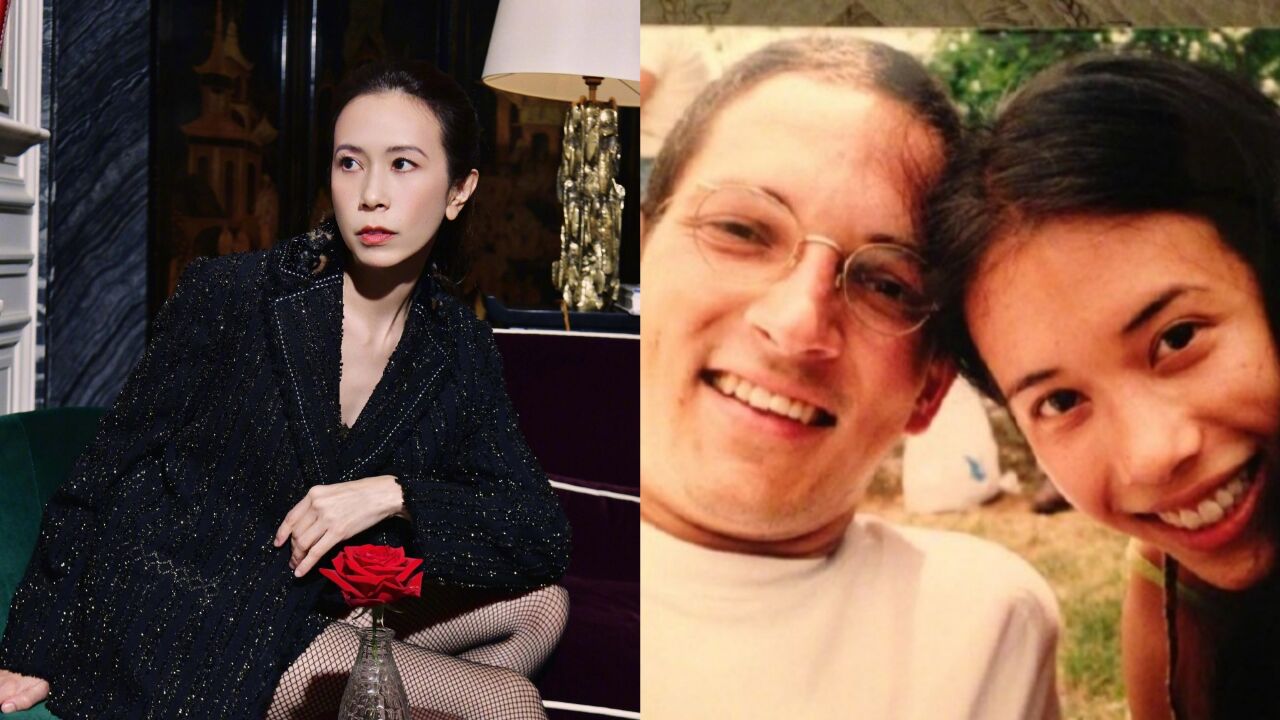 53岁莫文蔚晒与老公旧照,一脸青涩头贴头,曾分开超20年又再续前缘