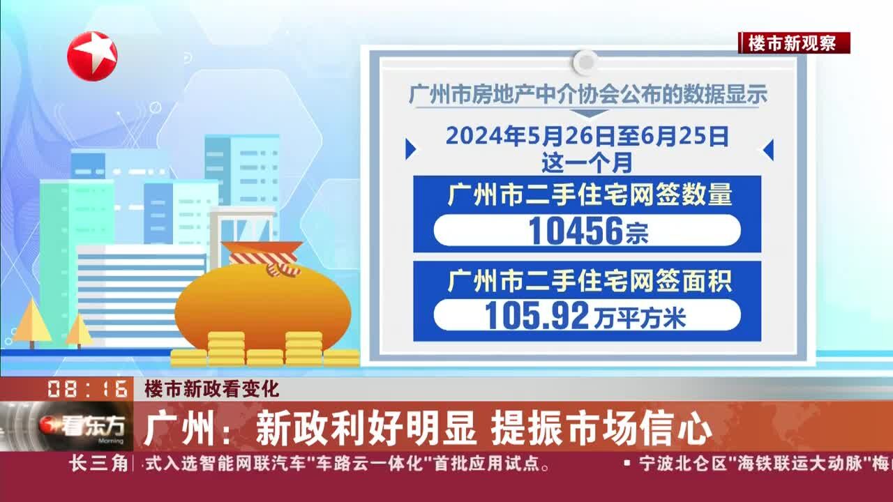 楼市新政看变化 广州:新政利好明显 提振市场信心