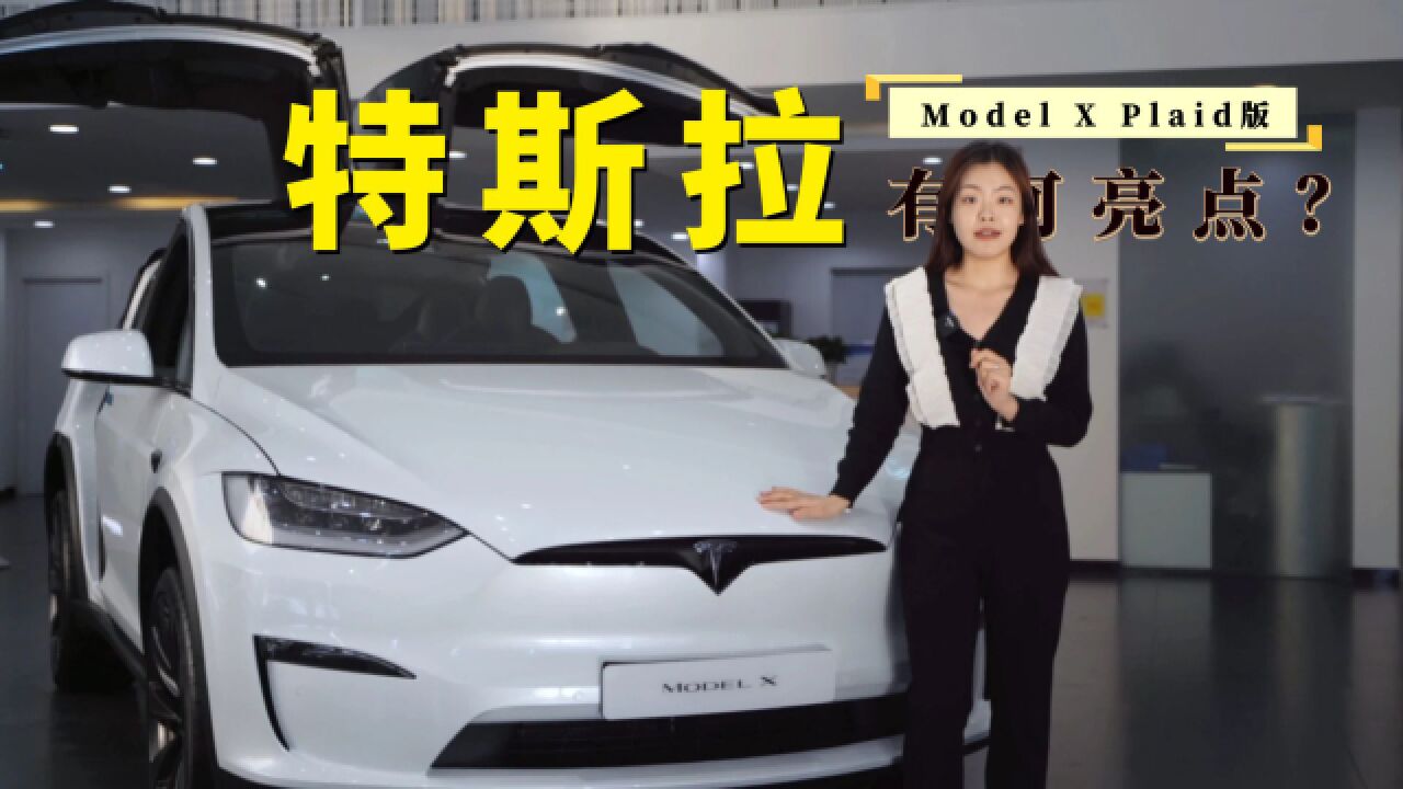 百万级纯电中大型SUV,特斯拉Model X Plaid版都有哪些亮点?