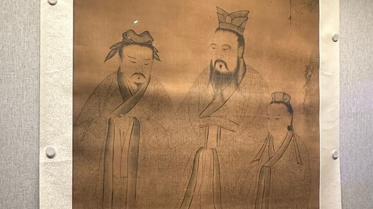 何以中国|这幅人物画的衣服上竟有整部《论语》