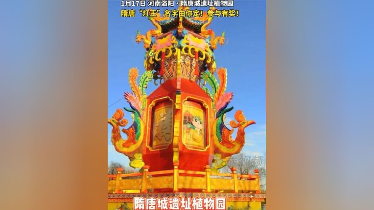 你们认为这组“灯王”取什么名字比较大气?参与有机会获奖哦~