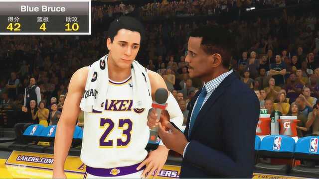 NBA2K20生涯模式第17期:40分10助攻!你还是个替补