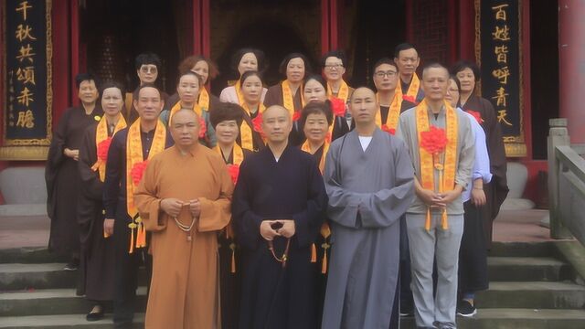 浙江省余姚市潘村寺庙开光法会