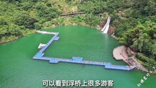 实拍湖南郴州龙景峡谷,在东江湖风景区,有国内最大的天然氧吧