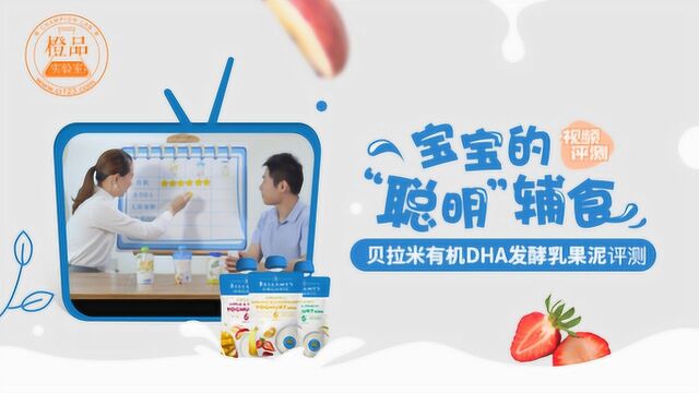 宝宝的“聪明”辅食——贝拉米有机DHA发酵乳果泥评测