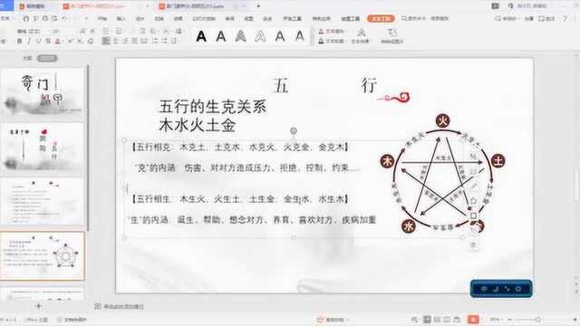 小白学奇门02—五行生克