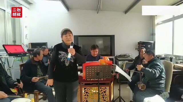 《王定宝借当》飞针走线绣牡开,回顾经典戏曲,致敬吕剧