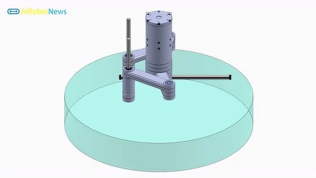 新型SCARA并联机器人具有完全圆柱形的工作空间