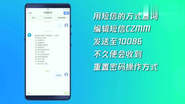 手机服务密码初始密码,忘记了怎么查询,今天就来告诉你