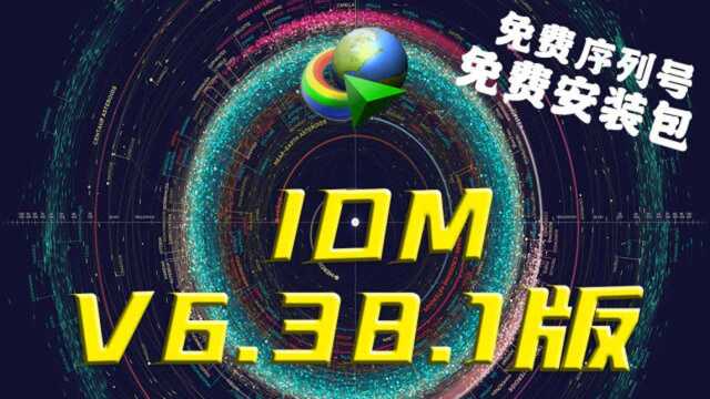 IDM6.38.1免费安装包【B站彐条消失术】