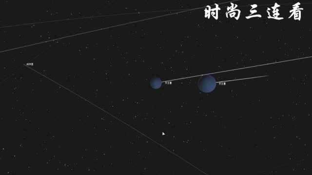 宇宙模拟器:八大行星自己与自己相撞,画面太美